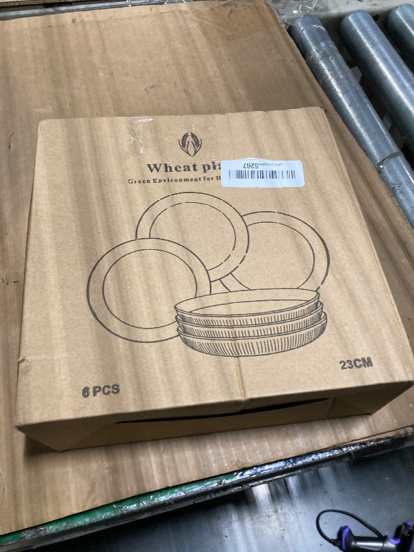 Photo 1 of ***6 pieces missing*** LoveBB 12 PCS Plastic Wheat Straw Plates, 9 Inch Unbreakable Kids Plate Deep Dinner Plates- Microwave and Dishwasher Safe Plate for RV, Traveling, Camper, Picnics, 8 Colors