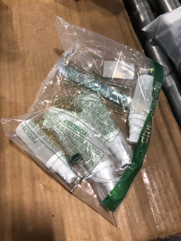 Photo 1 of ***2 missing***LONGWAY 1 Oz 30ml Clear Airless Cosmetic Cream Pump Bottle Travel Size Dispenser Refillable Containers/Foundation Travel Pump Bottle for Shampoo (Pack of 6)