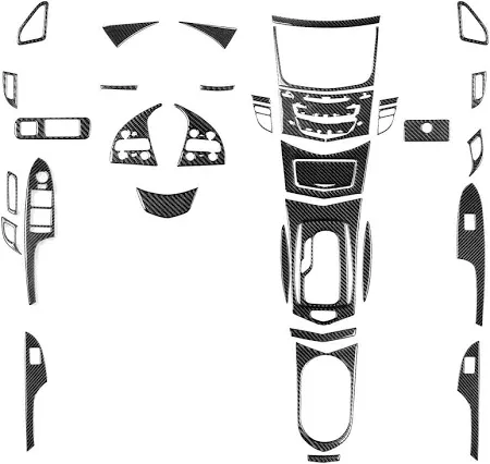 Photo 1 of ***similar item*** Generic Real Carbon Fiber Compatible with Cadillac ATS 2013-2019 Red (Set Red), CCAS1319