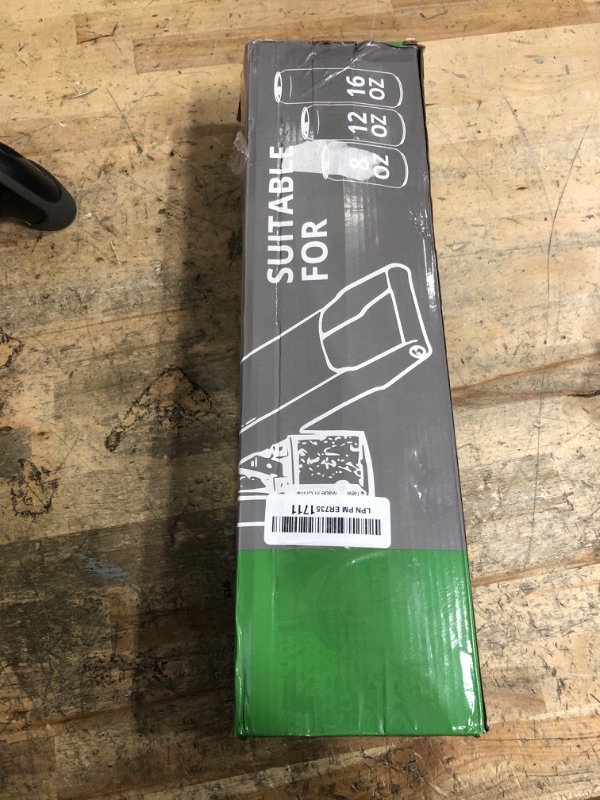 Photo 1 of ?an Crusher for Recycling Yellow - 8oz 12 oz 16oz Can Smasher Countertop Metal Can Crusher Foot Heavy Duty Aluminum Compactor for Recycling Beer Seltzer Soda Cans and Plastic Bottle