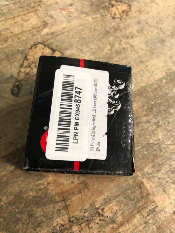Photo 1 of Oil Filter & Spring For Honda FourTrax 300 TRX300/FW TRX300EX TRX400EX Rancher 350 Foreman 400 450 500 520 Racher 420 Pioneer 500 520