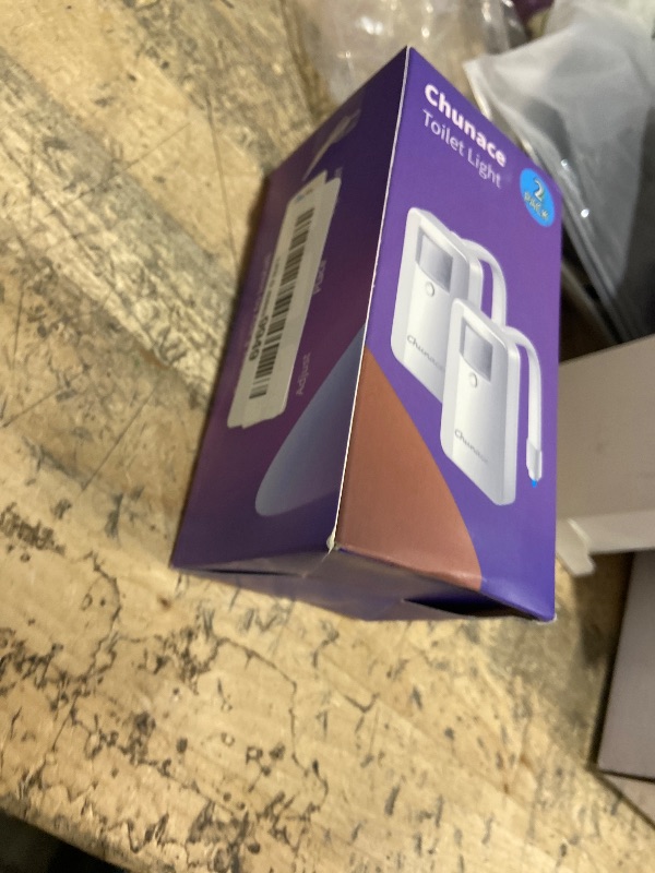 Photo 1 of 2 Pack Toilet Night Lights with Motion Activated Sensor,16-Color Changing LED Inside Toilet Bowl Nightlight, Cool Stuff for Bathroom Accessories Decor, Unique Gadgets for Men and Kids Brithday Gifts