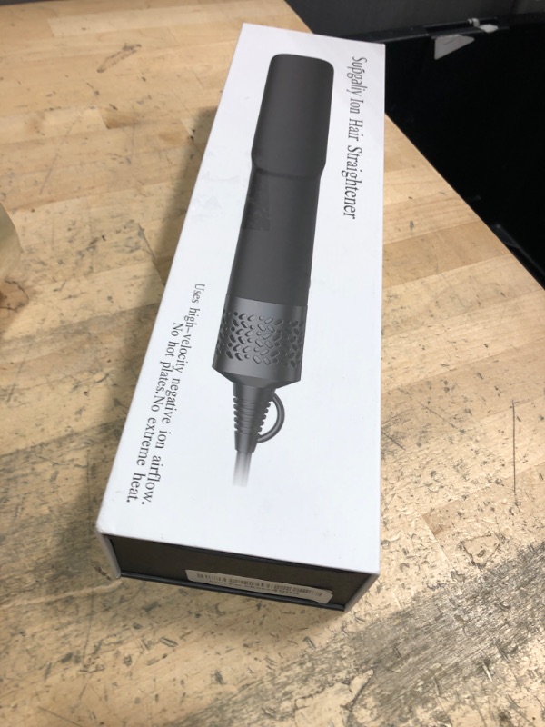 Photo 1 of Hair Straightener - 2 in 1 Wet to Dry Hair Dryer and Straightener with High-Speed Airflow + Rapid Heat-Up + Customizable Temperature + LCD Display & Auto Shut-Off + No Heat Damage for All Hair Types