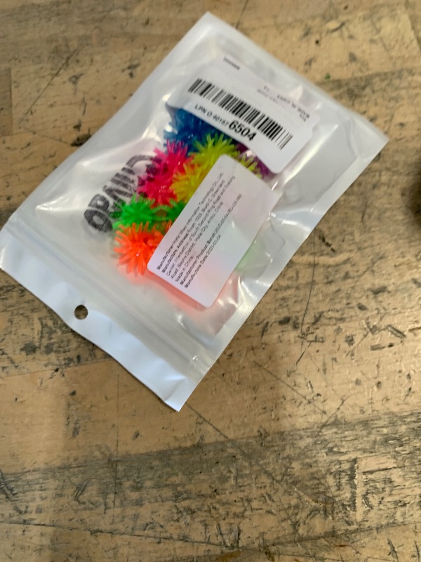 Photo 1 of 18 Pieces Window Crawler Balls Rolling Sticky Wall Ball Sticky for Throw at Wall Sticky Stretchy Wall Ball for Party Favor Stress Fidget Relief