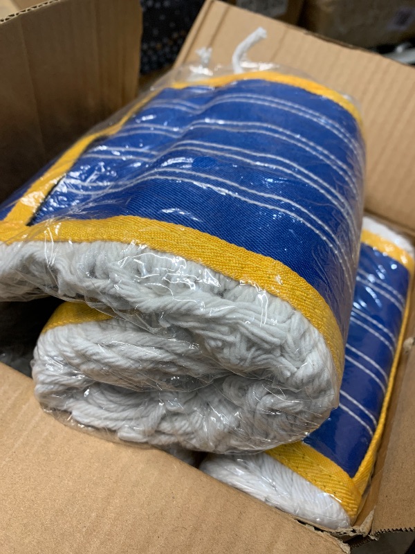 Photo 1 of (used) KeFanta 24" Commercial Dust Mop Replacement Heads,3 Pack Reusable Industrial Dust Mop Pads, Washable Cotton Dust Mop 
