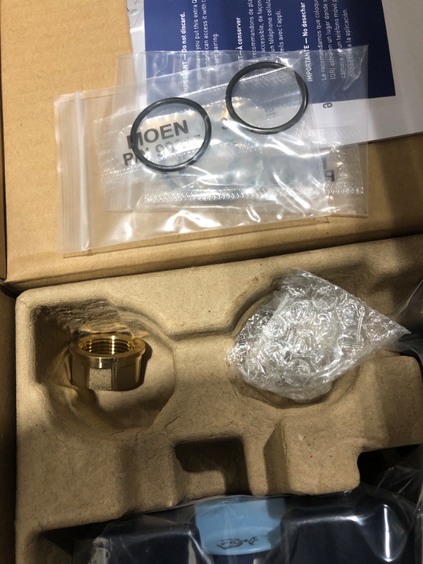 Photo 1 of **FOR PARTS ONLY/MISSING ASSEMBLY PIECES** Moen Flo Smart Water Monitor and Automatic Shutoff Sensor, Wi-Fi Water Leak Detector for 3/4-Inch Diameter Pipe, 900-001