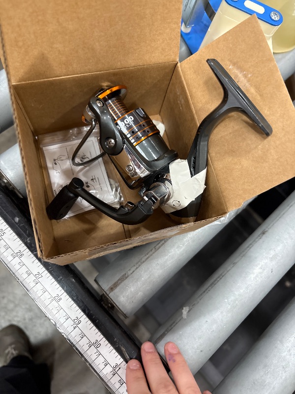 Photo 1 of **ONLY THE REEL**PLUSINNO Fishing Rod and Reel Combos - Carbon Fiber Telescopic Fishing Pole - Spinning Reel 12 +1 Shielded Bearings Stainless Steel BB?Travel Saltwater Freshwater Full Kit 5.91FT