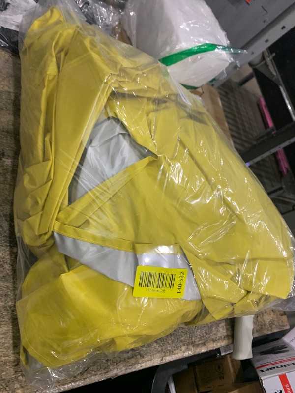 Photo 1 of 10x10 Pop Up Canopy Replacement Top Cover with Air Vent for Straight Leg Canopy Tent, Waterproof for Outdoor Garden Patio Camping Sun Shade(Top Only) (Yellow, 1)