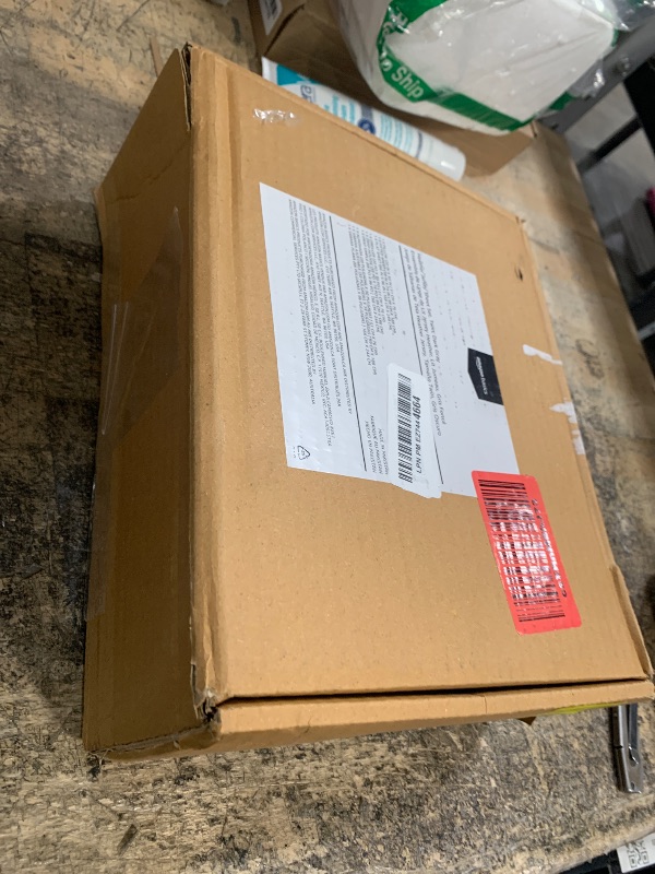 Photo 1 of **PARTIAL SET/FLAT SHEET & PILLOWCASE ONLY** Amazon Basics 3 Piece Bed Sheet Set, 100% Cotton Jersey, Includes Super Soft, Flat and Fitted Sheets, Pillowcase, Twin, Dark Gray, Solid