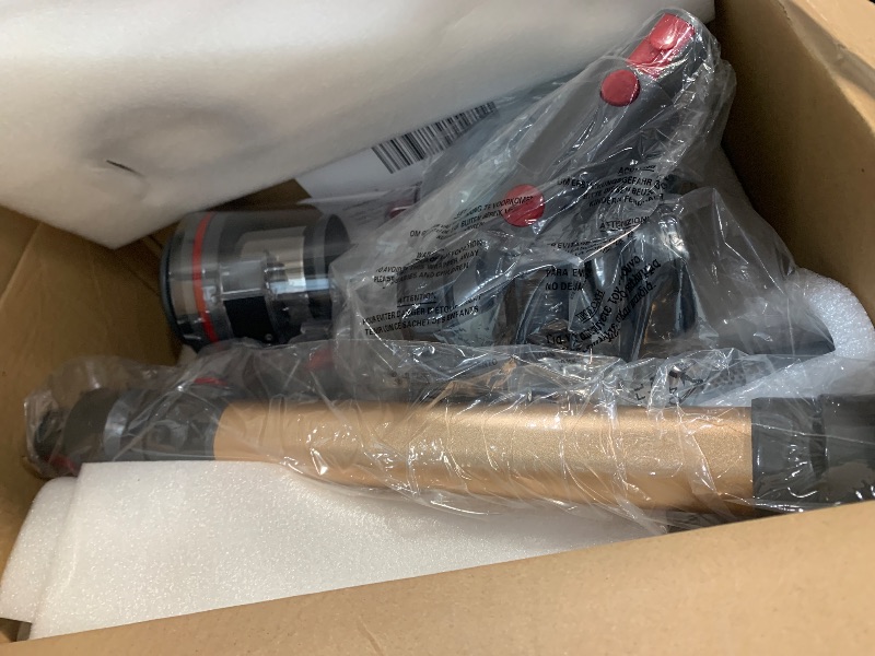 Photo 1 of ******************MISSING PARTS********************
Cordless Vacuum Cleaner 550W/45Kpa, Stick Vacuum Cleaners 60 Mins Max Runtime with Charging Dock, Self-Standing Handheld Vacuum with Touch Display, 6-in-1 Vacuum Cleaner for Carpet/Hard Floor/Pet Hair