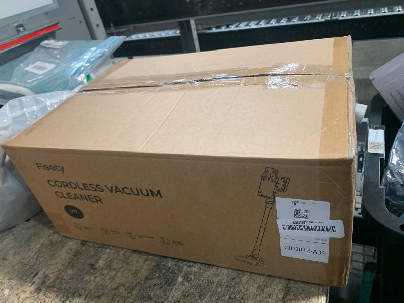 Photo 1 of ******************MISSING PARTS********************
Cordless Vacuum Cleaner 550W/45Kpa, Stick Vacuum Cleaners 60 Mins Max Runtime with Charging Dock, Self-Standing Handheld Vacuum with Touch Display, 6-in-1 Vacuum Cleaner for Carpet/Hard Floor/Pet Hair