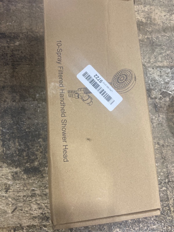 Photo 1 of ****FOR PARTS ONLY****
Filtered Shower Head with Handheld, 10 Spray Mode High Pressure Shower Head with Filters, Shower Filter Head for Hard Water, Powerful Spray for Cleaning, 2 Replaceable Filters Included, Chrome