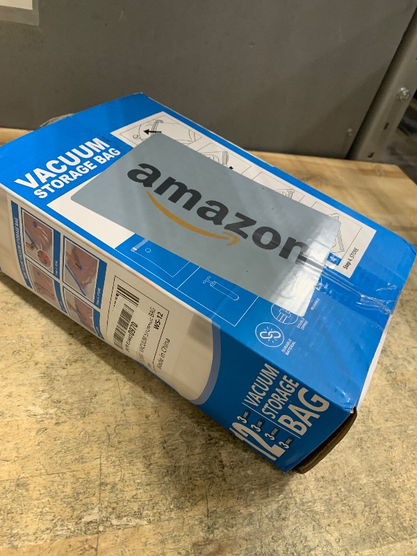 Photo 1 of 12 Space Saver Vacuum Storage Bags, Vacuum Sealed Storage Bags (3 Jumbo/3 Large/3 Medium/3 Small) with Hand Pump, Vacuum Seal Bags for Clothing, Comforters, Pillows, Towel, Blanket Storage, Bedding