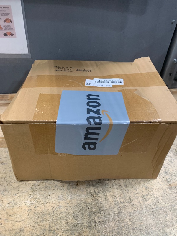 Photo 1 of 2 Pcs Universal Angled Speaker Enclosures Boxes Pods Surface Mount with Rubber Strip for Install 6.5 Inch Speakers or Smaller Custom Mount Door Kick Panel Rear Deck (Black, No Hole Cut)