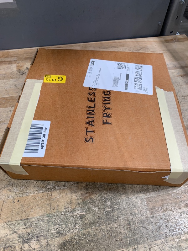 Photo 1 of 12 Inch Tri-Ply Stainless Steel Frying Pan, Skillet, Induction Cooking Pan, Dishwasher and Oven Safe, Fast & Even Heat, Heavy Duty and Detachable Handle