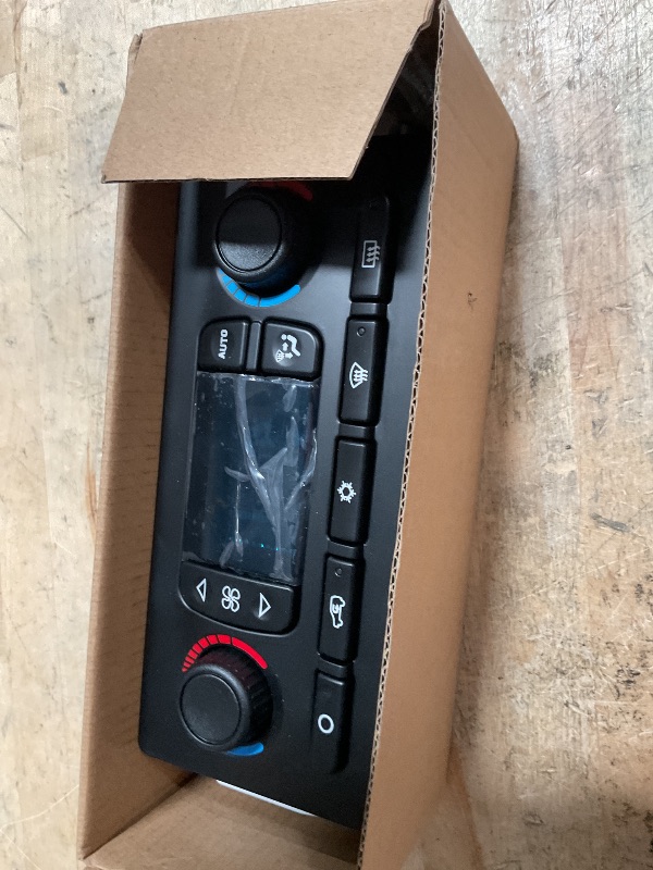 Photo 1 of 10367041 A/C Climate Control Panel Fit for 2002-2009 Chevy Silverado Suburban Tahoe Trailblazer Avalanche GMC Sierra Yukon Envoy, for Hummer H2 Buick Rainier Olds Bravada Models Replaces OE 599-211XD