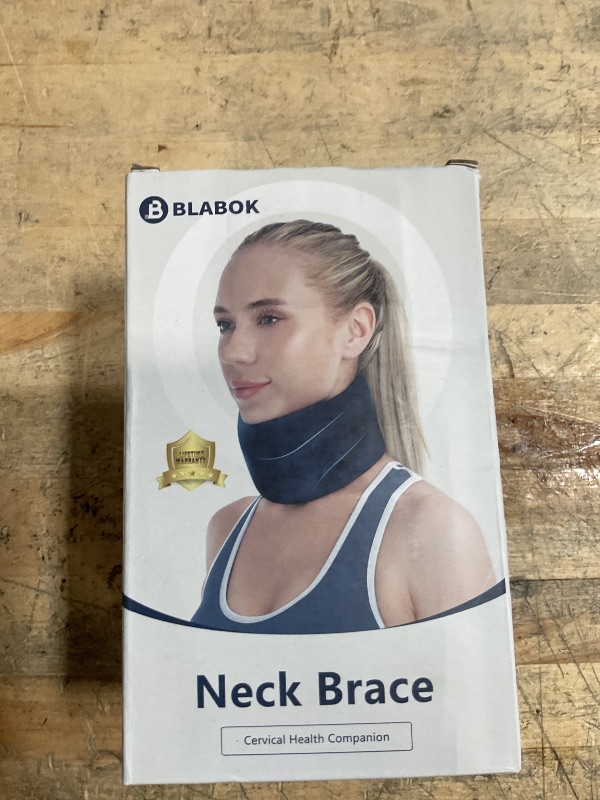 Photo 1 of Neck Brace for Sleeping - Cervical Collar Relief Neck Pain and Neck Support Soft Foam Wraps Keep Vertebrae Stable for Relief of Cervical Spine Pressure for Women & Men Rose Pink Small Size