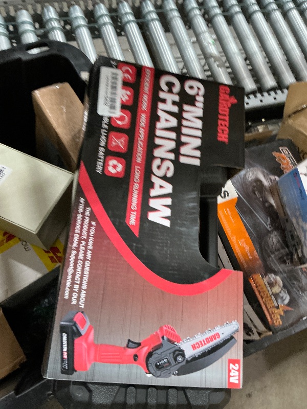 BEST Mini Chainsaw 6 Inch, Gardtech Cordless Portable Electric Chain ...