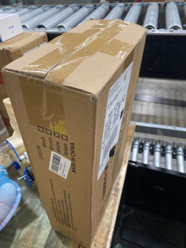 Photo 1 of 2 Pack Rain Gutter Downspout Extensions, Upgraded Flexible Drain Down Spout Extender for Rain Water Drainage, Each Extendable from 20" to 66", Combine to 10 ft with Connector(White)