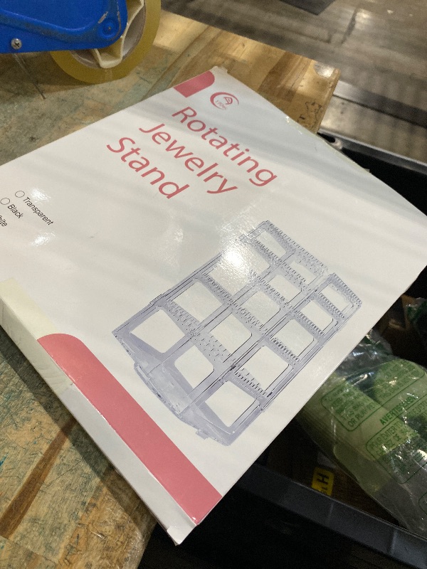 Photo 1 of 17Dec 360 Rotating Earring Holder Organizer Stand,5 Tiers Acrylic Jewelry Organizers and Storage,Stud Earring Organizers and Storage,228 Holes and 232 Grooves for Earrings Necklaces chain bracelet