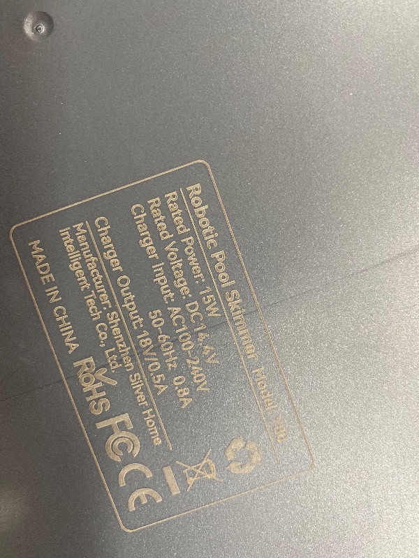 Photo 1 of 2025 Upgraded Solar Pool Skimmer, Robotic Pool Surface Skimmer Cleaner with Remote Control -24 Hours Continuous Cleaning Smart Obstacle Avoidance Dual Charging Options