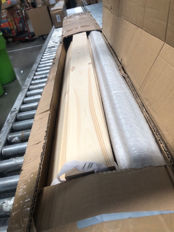 Photo 1 of ******PARTS ONLY******SEE NOTES *******Queen Size Bed Frame, Upholstered Bed Frame with 52.75" Tall Headboard, Wooden Platform Bedframes with Deep Button Tufted, Wooden Slats Support, No Box Spring Needed & Noise - Light Grey (Queen)