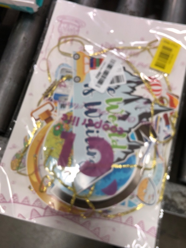 Photo 1 of 13pcs Travel Theme Party Decorations Let The Adventure Begin Table Honeycomb Centerpieces for Graduation Retirement Job Career Change Farewell Party Supplies