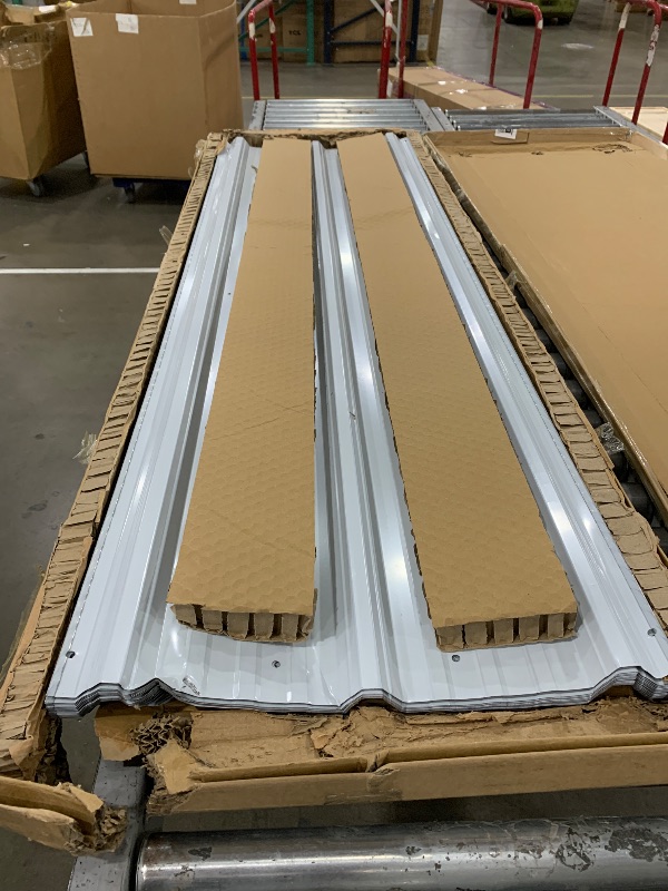 Photo 1 of ** only metal roof **VEVOR Heavy Duty Metal Carport, 13' x 26' Outdoor Carport with Galvanized Steel Frame & Roof, Car Tent Garage Shade with Removable Sidewalls, Multi-Use Car Shelter for Pickup, Boat, Car & Tractors