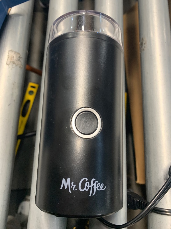Photo 1 of (damaged) Mr. Coffee Simple Grind 14 Cup Coffee Grinder Black