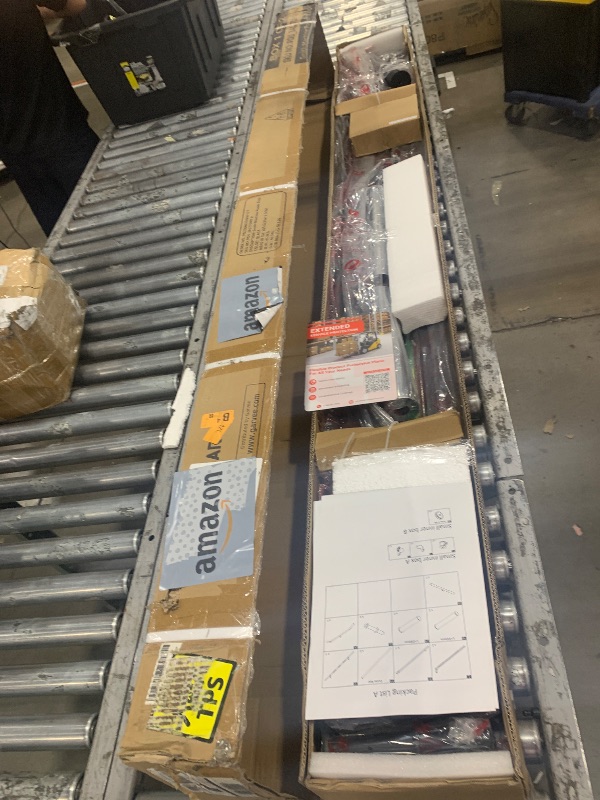 Photo 1 of *** PARTS ONLY - PARTIAL SET - BOX 1 OF 2 ONLY *** GarveeLife Smith Machine Home Gym with Barbell Bar, Cable System, Lat Pulldown Attachments, Safety Spotter Arms, J Hooks, Landmine, Multi-Functional Squat Rack for Full Body Strength Training