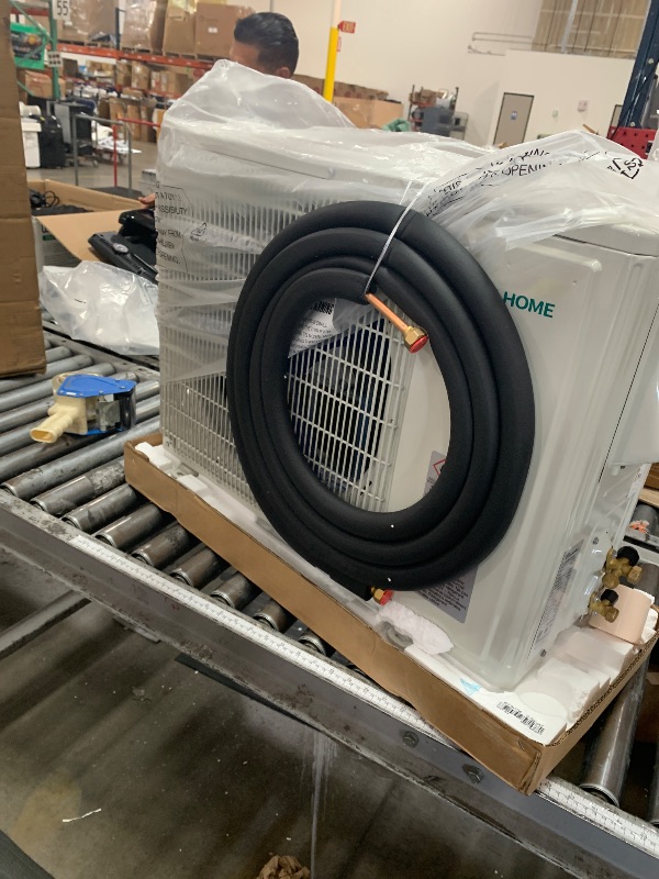 Photo 1 of (CONDITONER ONLY,(PART)) YITAHOME 12000 BTU Mini Split Air Conditioner Heat Pump System, Wifi Enabled 20 SEER2 115V Inverter Ductless AC Cool Up to 750 Sq. Ft, 