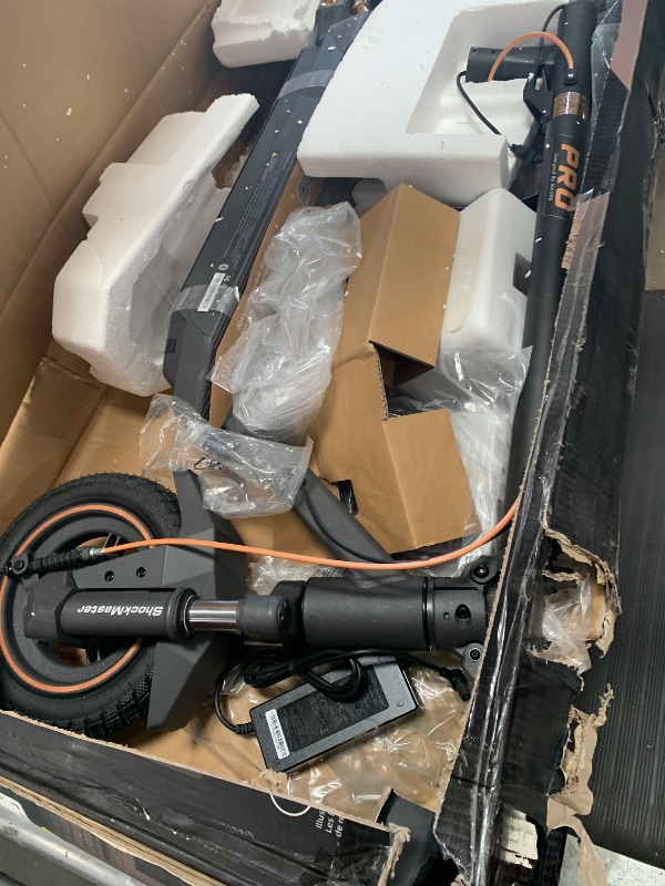 Photo 1 of (UNFUNCTIONAL, FOR PARTS) NAVEE Electric Scooter, e Scooter GT3 Pro, 1000w 800w Motor with Suspension, Long Range 37.5 Miles, Fast 20 Mph, 10 inch Tires All Terrain, Foldable for Adults Men Teens Students Commuter, Heavy Duty