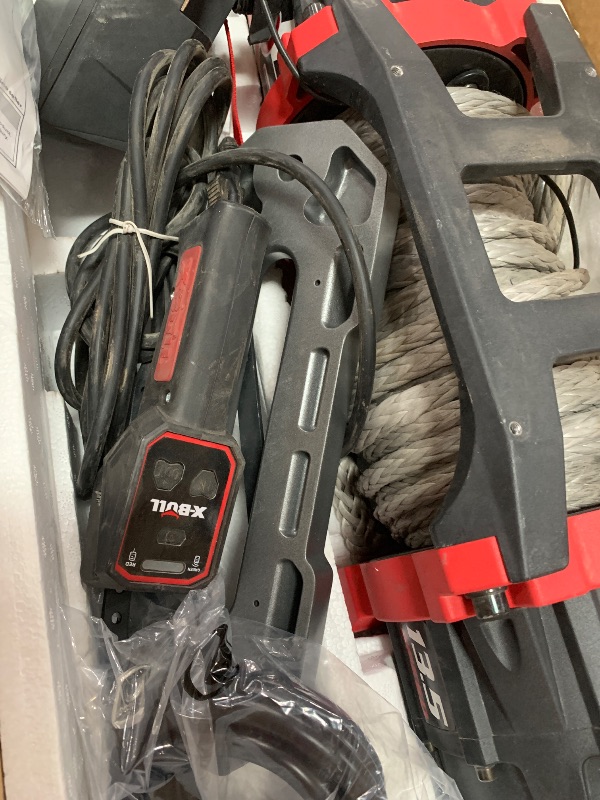 Photo 1 of **PARTS ONLY***X-BULL Winch-13500 lb. Load Capacity Electric Winch -12V DC Power for Towing Truck Off Road, 2 in 1 Wireless Remote,13500 XRS Series