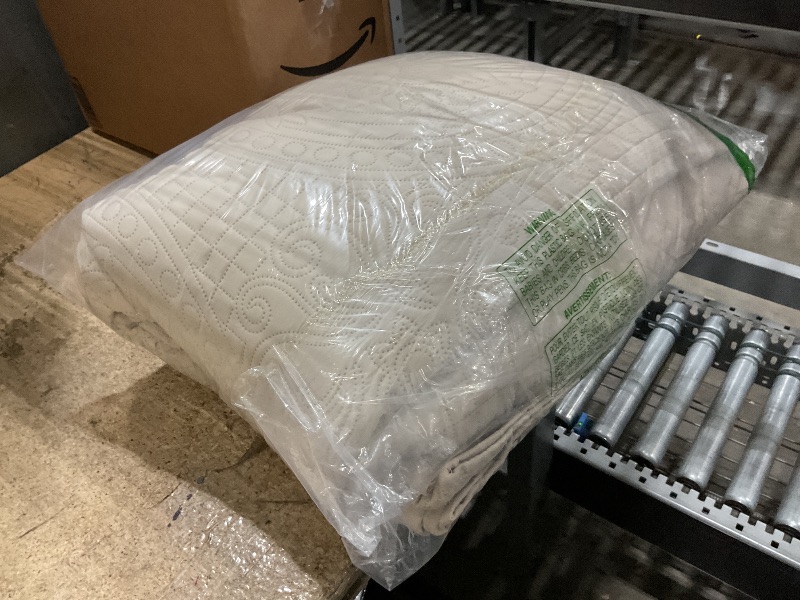 Photo 1 of (Bedspread only) Qucover Oversized King Bedspread 128x120, Soft Microfiber California King Quilt Set, 3 Piece Bed Spreads, Ultrasonic Quilting Vintage Pattern, Beige