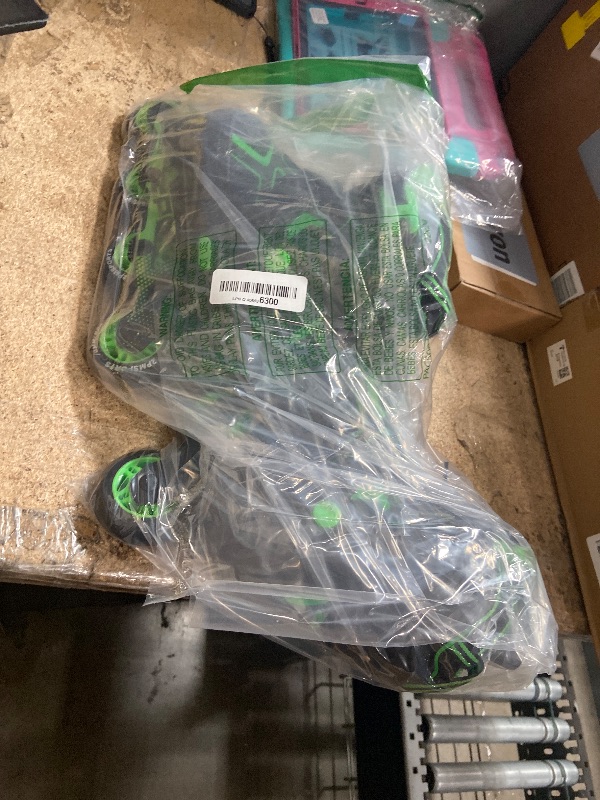 Photo 1 of 2PM SPORTS Torinx Boys Adjustable Inline Skates, Fun Beginner Roller Skates for Kids, Youth, Girls, Men and Women - Green Medium