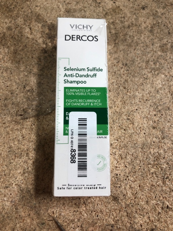 Photo 1 of Dercos Anti Dandruff Shampoo, Dry Scalp Treatment and Itch Relief. Prescription Strength Comparable to 2% Ketoconazole, for Mild to Severe Dandruff-Prone Hair & Flaky, Itchy Scalps, 6.76 Fl. Oz.