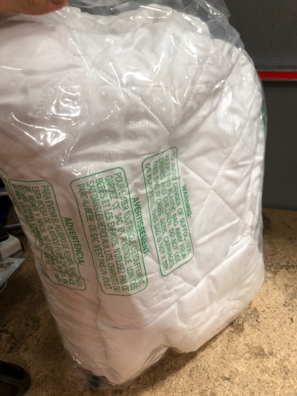 Photo 1 of Waterproof Sofa Bed Mattress Protector Pad, Absorbent Queen Sleeper Sofa Mattress Topper Cover Quilted, Fitted Mattress Protector, 60" x72", White