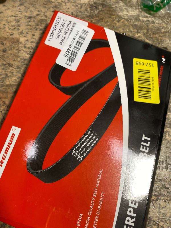 Photo 1 of A-Premium Engine Serpentine Drive Belt Compatible with Ford, Lincoln & Nissan Cars - Escape 2023, Focus 2012-2018, EcoSport 2018-2022, Bronco Sport 2021-2023, Altima 2007-2011, Corsair, 51.22 Inches