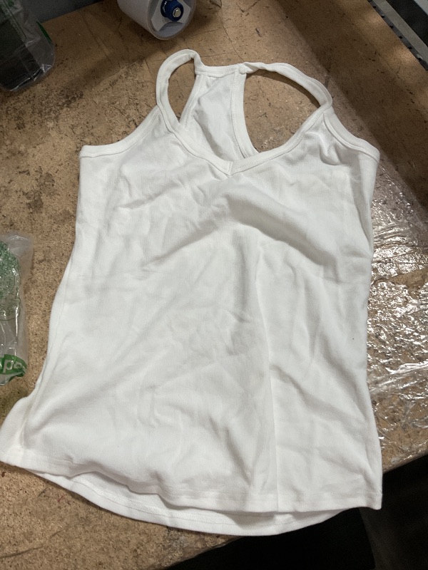 Photo 1 of  L WHITE TANK TOP 