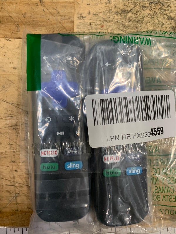 Photo 1 of (2 Pack) Replacement Remote Control for Roku Express, for Roku Premiere, for Roku Box, for Roku Player, for Roku 1 2 3 4 -?NOT for Stick or TV?
