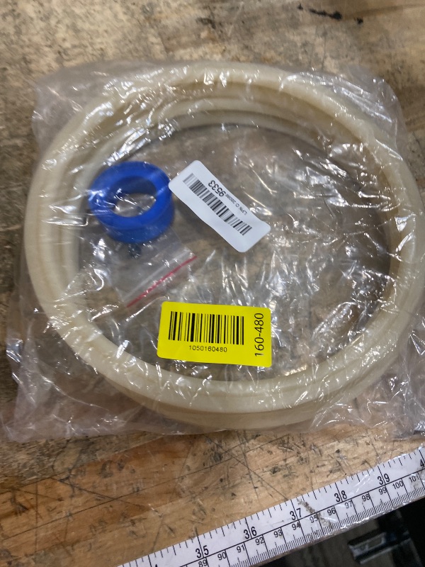 Photo 1 of (1 Set) 8 3/8" Pool Light Lens Gasket and Stainless Pilot Screw - Exact Replacements for Pentair 79101600Z and 79104800 - Compatible with Pentair IntelliBrite, AmerLite, and SAM Amerlite Lights