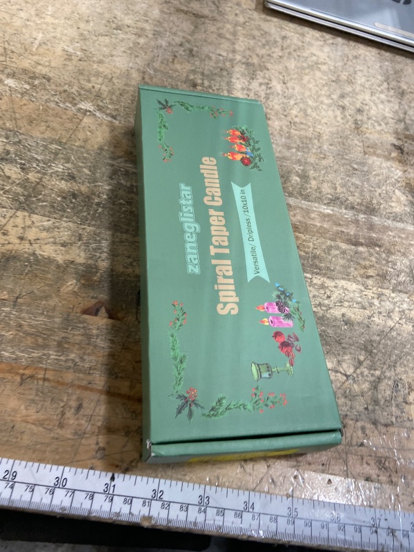 Photo 1 of 10 Inch White and Pink Spiral Taper Candle Set, 10 Pack Unscented Dripless Candlesticks for Dinner Baby Shower Party Brithday Wedding and Home Decoration