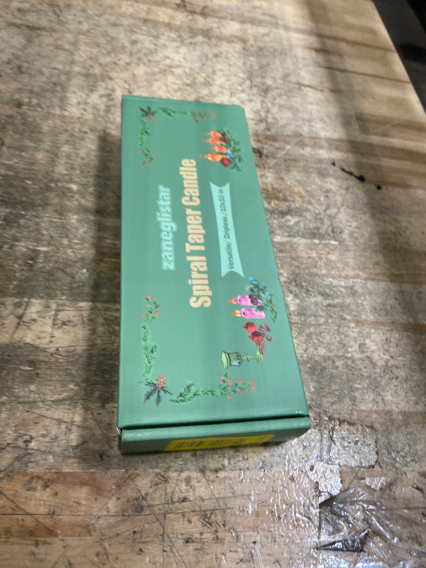 Photo 1 of 10 Inch White and Pink Spiral Taper Candle Set, 10 Pack Unscented Dripless Candlesticks for Dinner Baby Shower Party Brithday Wedding and Home Decoration