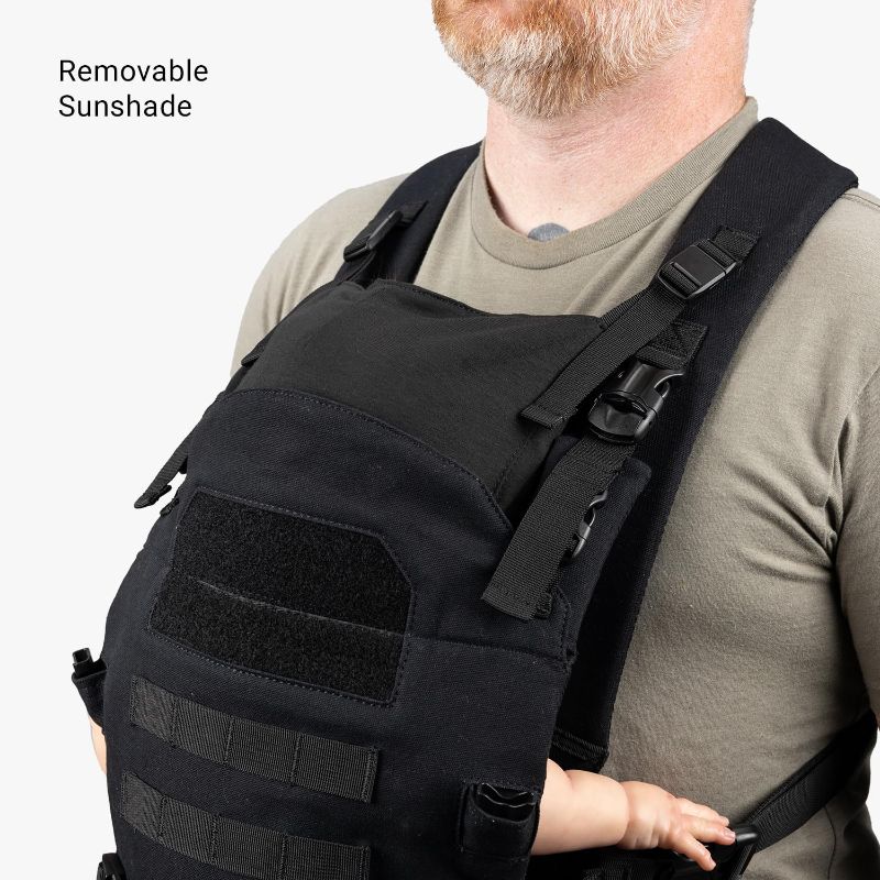 Photo 1 of (BAGGED) (USED/FAIR) (HIP CARRY) WOLF TACTICAL Toddler and Baby Carrier for Men - Dad Baby Military Mens Baby Carrier for Infants and Toddlers