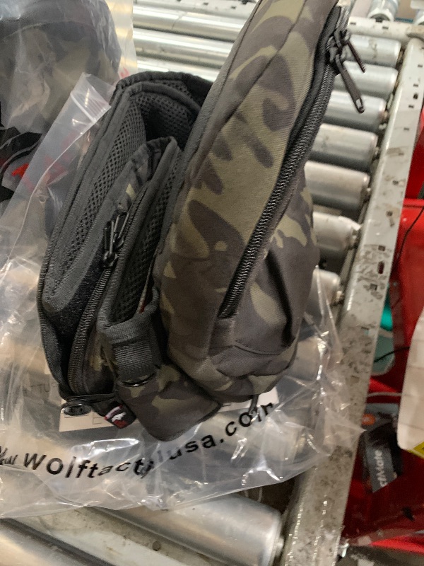 Photo 1 of (BAGGED) (USED/FAIR) (HIP CARRY) WOLF TACTICAL Toddler and Baby Carrier for Men - Dad Baby Military Mens Baby Carrier for Infants and Toddlers