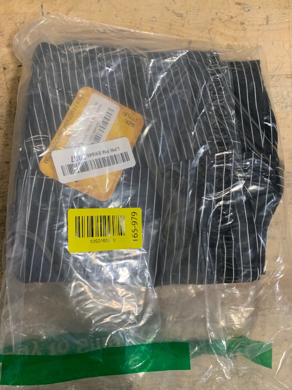 Photo 1 of & Company Women Office Dressy Leggings Skinny Trousers with Print KP44972 Pinstripe Blackwhite Small
