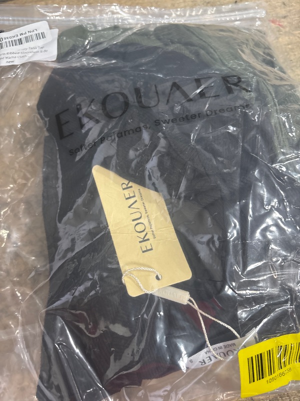 Photo 1 of **GRAY SHIRT MISSING ****
Ekouaer Women Maternity Tank Top Pregnancy Shirts Ribbed Sleeveless Side Ruched Mama Clothes S