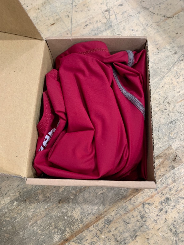Photo 1 of ARENA Powerskin ST Next Open Back Women's Competition Racing Swimsuit Full Body Short Leg Kneeskin One Piece Athletic Tech Suit, Deep Red, Size 24
