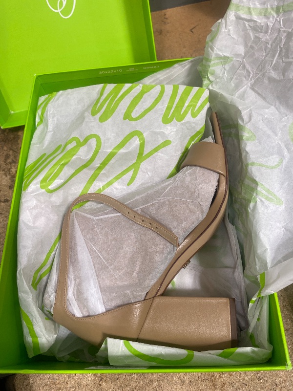Photo 1 of ***(HEAVILY USED/ MINOR DAMAGE)***Sam Edelman womens Daniella Heeled Sandal, Beige, 9.5 US