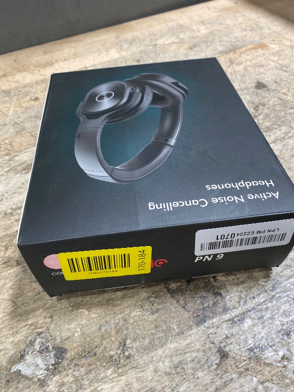 Photo 1 of **PARTS ONLY**ZIHNIC Active Noise Cancelling Headphones, 40H Playtime Wireless Bluetooth Headset with Deep Bass Hi-Fi Stereo Sound,Comfortable Earpads for Travel/Home/Office (Rose Gold)